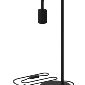 Calex Tafellamp U-vorm - E27 - Zwart - 1.5m kabel