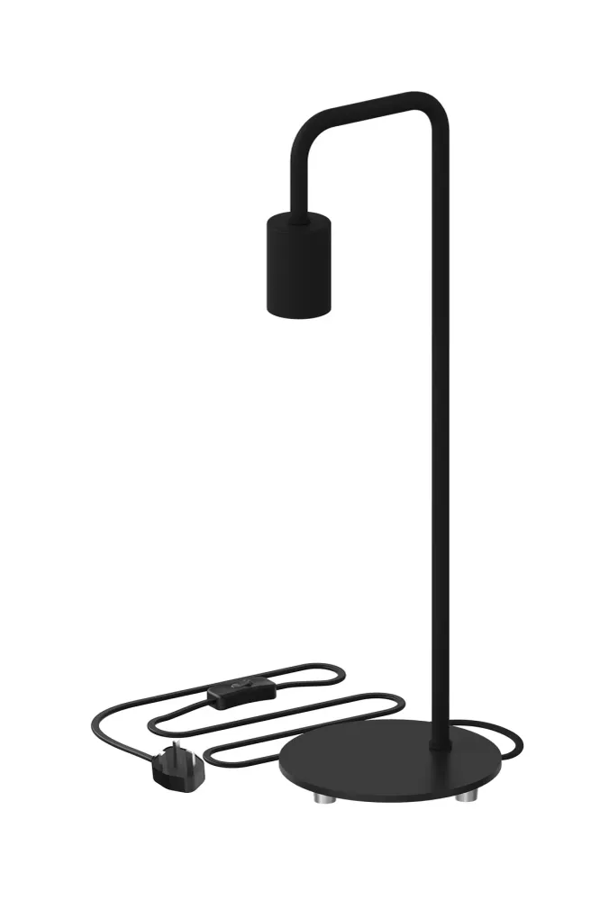 Calex Tafellamp U-vorm - E27 - Zwart - 1.5m kabel