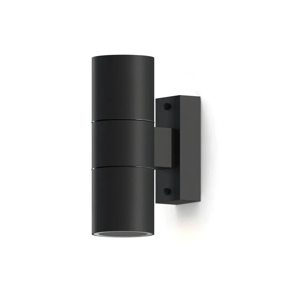 Calex Turin Wandlamp - Up & Down - 2x GU10 - Antraciet