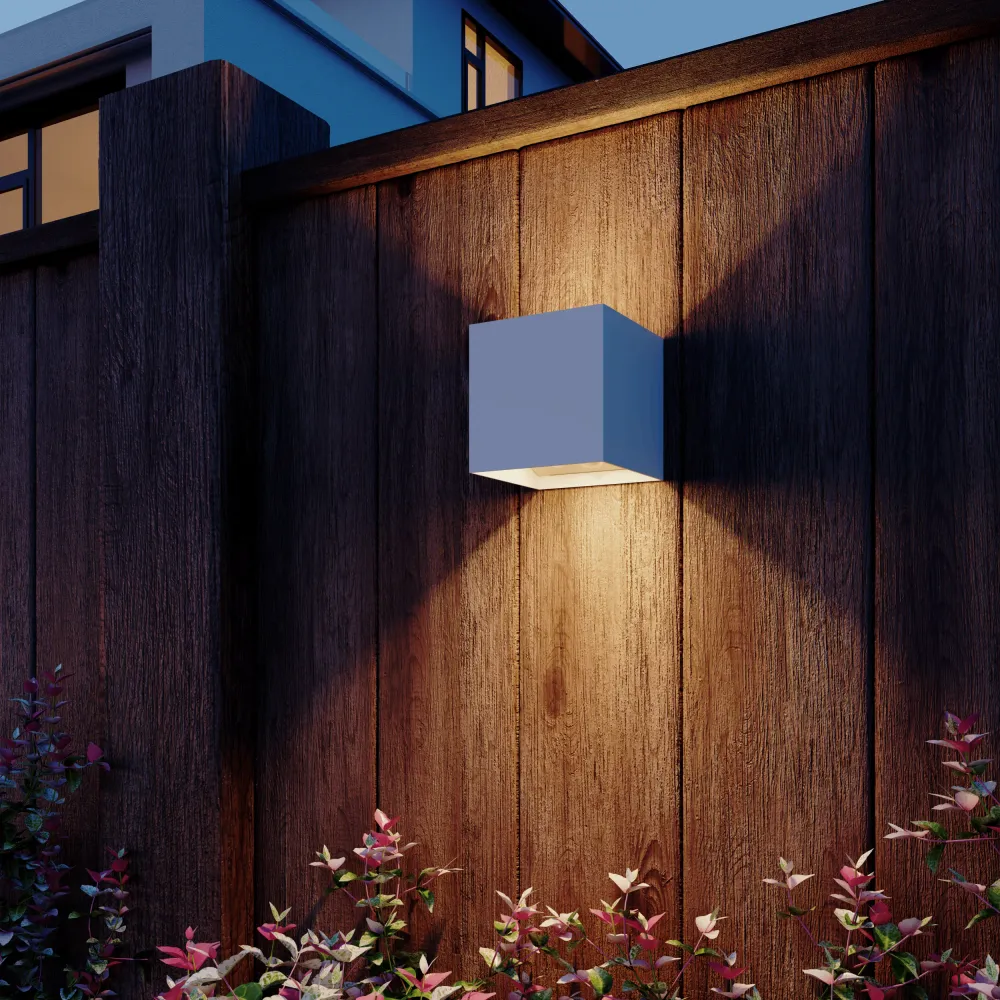 Calex Volterra Oplaadbare Wandlamp - Up & Down - Wit