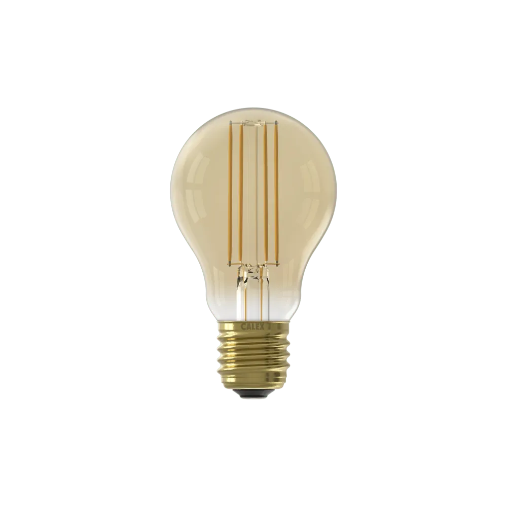 Calex Warm Filament LED Lamp - E27 - A60 - Goud