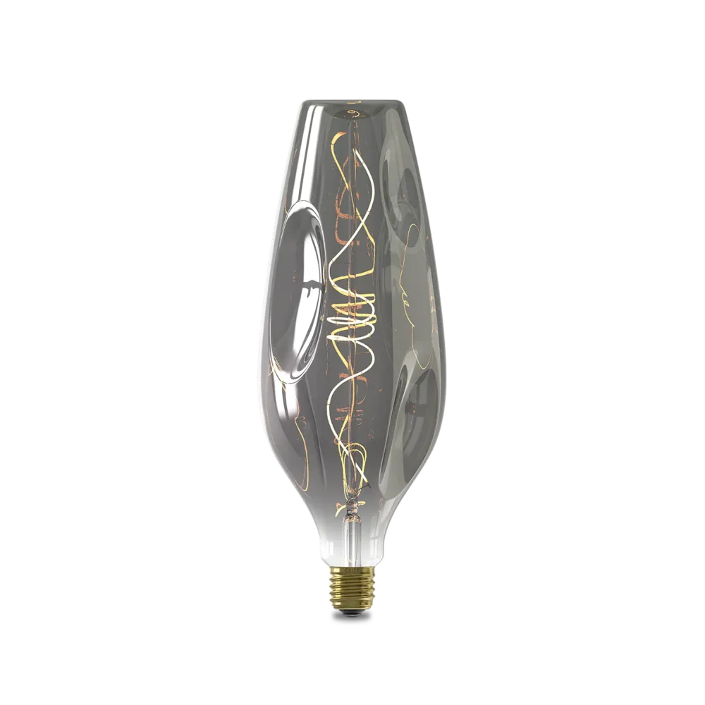Calex XXL Barcelona LED Lamp - E27 - Titanium