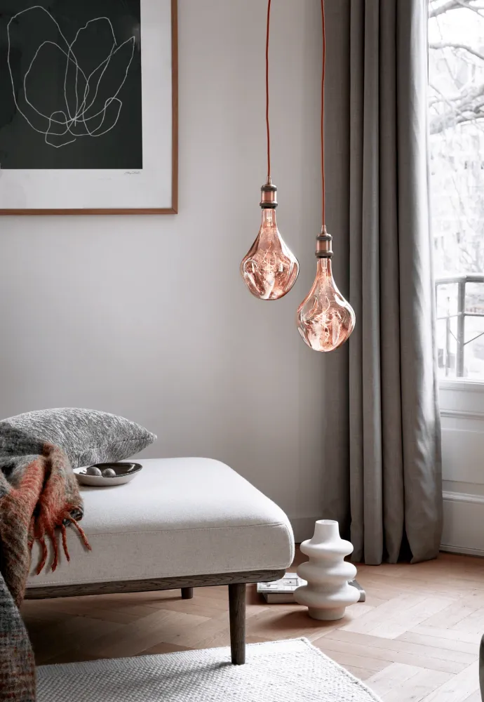 Calex XXL Organic EVO LED Lamp - E27 - Roze
