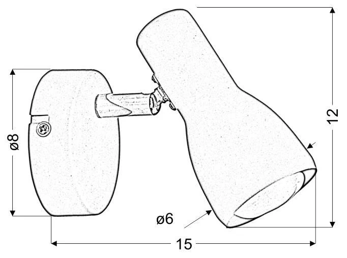 Wandlamp Isabeau Candellux