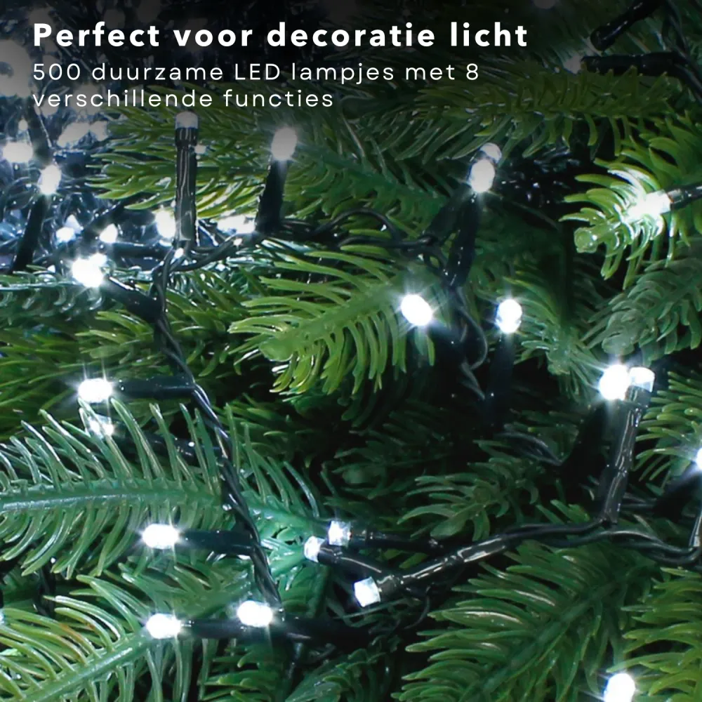 Cheqo® Kerstboomverlichting - Micro Clusterverlichting - Kerstlampjes - Led Verlichting - Kerstverlichting voor Binnen en...