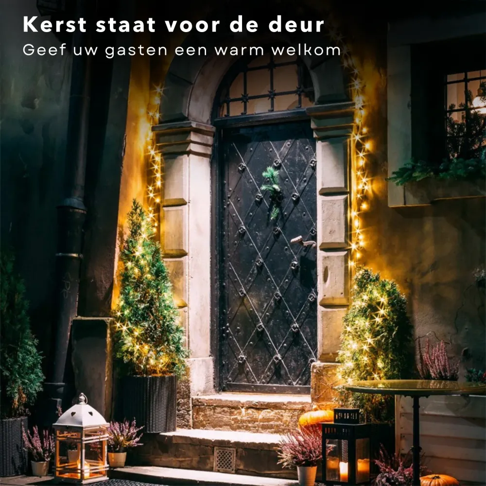 Cheqo® Kerstboomverlichting - Micro Clusterverlichting - Kerstlampjes - Led Verlichting - Kerstverlichting voor Binnen en...