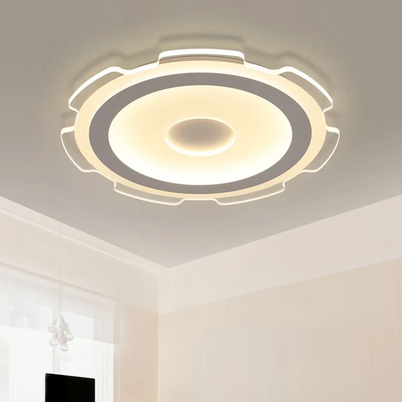 16,5"/20,5"/24,5" brede uitrusting inbouw moderne acryl LED woonkamer inbouwlamp warm/wit licht Clearhalo