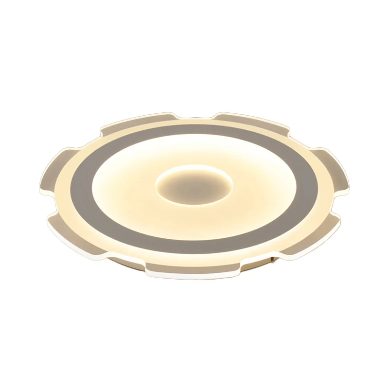 16,5"/20,5"/24,5" brede uitrusting inbouw moderne acryl LED woonkamer inbouwlamp warm/wit licht Clearhalo
