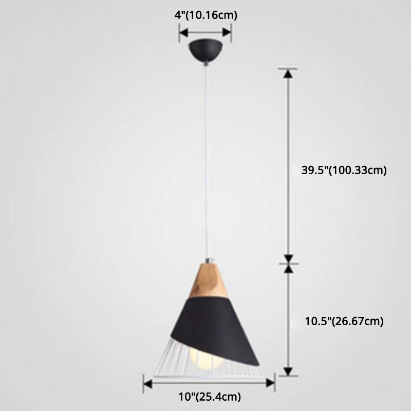 1-lichts draadkooi hanglamp Scandinavische Macarons-stijl metalen woonkamer hanglamp Clearhalo