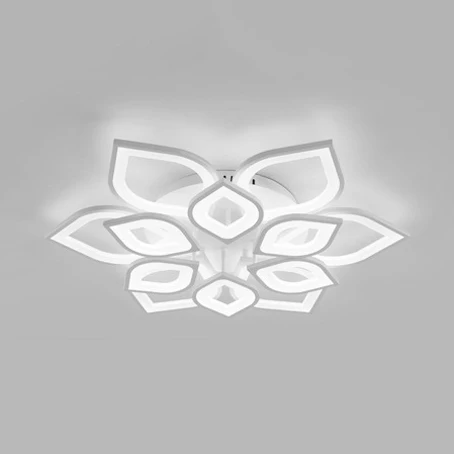 31,5"/39" brede bladverzonken plafondlamp eenvoudige acryl LED witte inbouwlamp warm/wit/natuurlijk licht Clearhalo