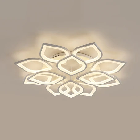 31,5"/39" brede bladverzonken plafondlamp eenvoudige acryl LED witte inbouwlamp warm/wit/natuurlijk licht Clearhalo