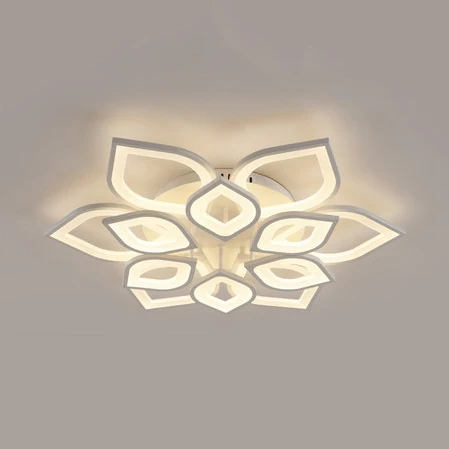 31,5"/39" brede bladverzonken plafondlamp eenvoudige acryl LED witte inbouwlamp warm/wit/natuurlijk licht Clearhalo