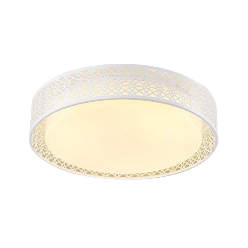 Acryl holle ronde plafondlamp moderne stijl LED-plafondlamp wit voor volwassen slaapkamer Clearhalo