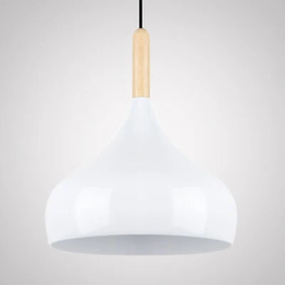 Aluminium uienschaduw hanglamp balkon hal 9,5/12/14 inch breed 1 lamp hedendaagse hanglamp Clearhalo