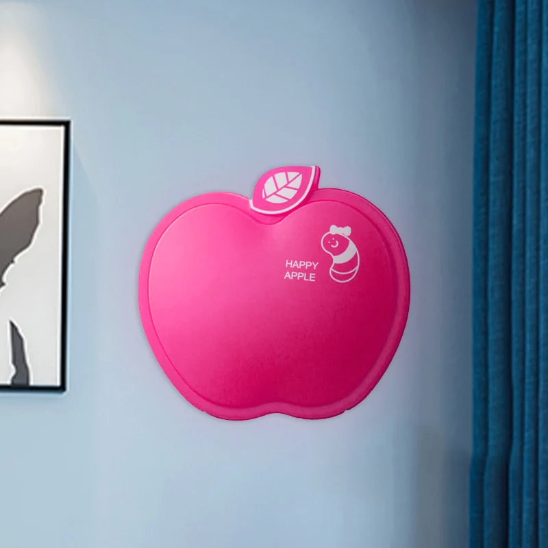 Appelachtige wandverlichting Cartoon kunststof wit/roze/geel LED-sconcelamp met klein wormpatroon Clearhalo