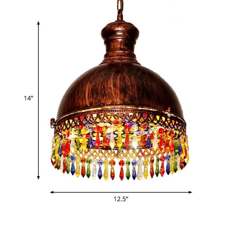 Art Deco Bowl-kroonluchterverlichting 3 lampen Metalen plafondophanglamp messing voor woonkamer Clearhalo
