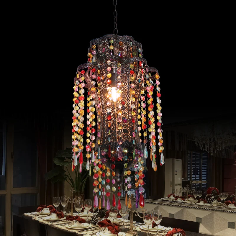 Art Deco Curvy Suspension hanglamp 1 lichtmetalen hanglamp brons voor woonkamer Clearhalo
