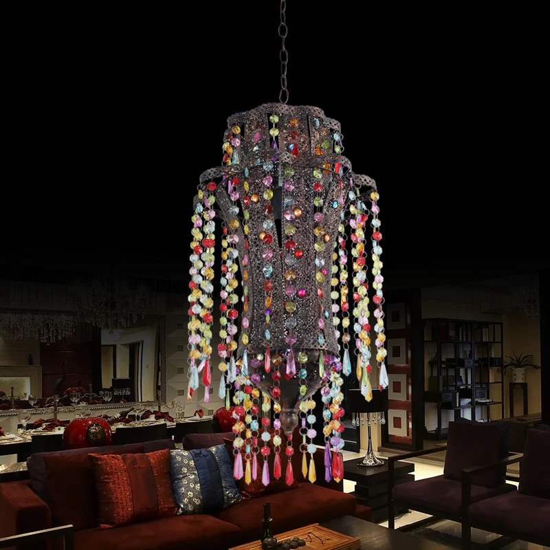 Art Deco Curvy Suspension hanglamp 1 lichtmetalen hanglamp brons voor woonkamer Clearhalo