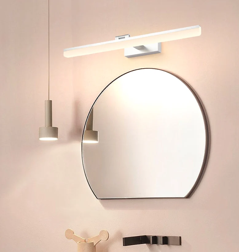 Badkamer LED-spiegelkastlamp Modern badlicht 3 kleurenafwerking Clearhalo
