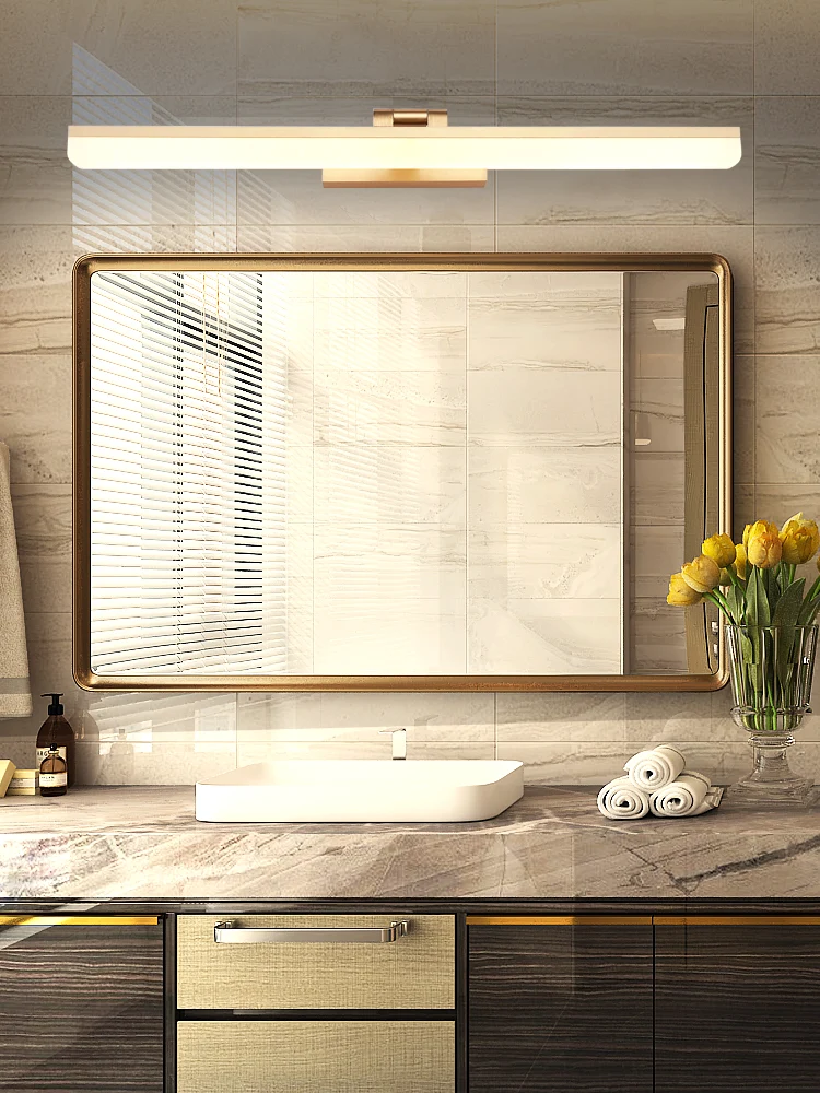 Badkamer LED-spiegelkastlamp Modern badlicht 3 kleurenafwerking Clearhalo