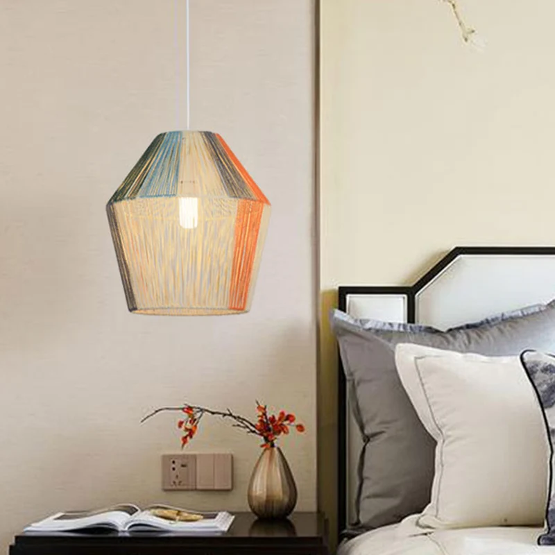 Beige vat hangende verlichting modernistische 1-koppige hangende plafondlamp voor eetkamer Clearhalo