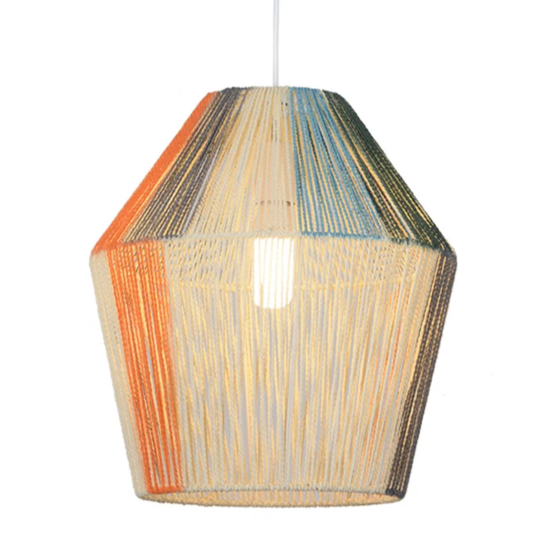 Beige vat hangende verlichting modernistische 1-koppige hangende plafondlamp voor eetkamer Clearhalo