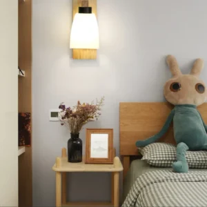 Binnenverlichting Moderne eenvoudige blaker 1 hoofd omhoog en omlaag wandverlichting voor studeerkamer slaapkamer Clearhalo