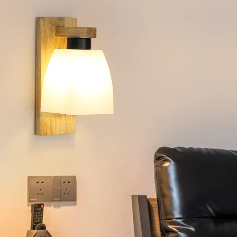 Binnenverlichting Moderne eenvoudige blaker 1 hoofd omhoog en omlaag wandverlichting voor studeerkamer slaapkamer Clearhalo