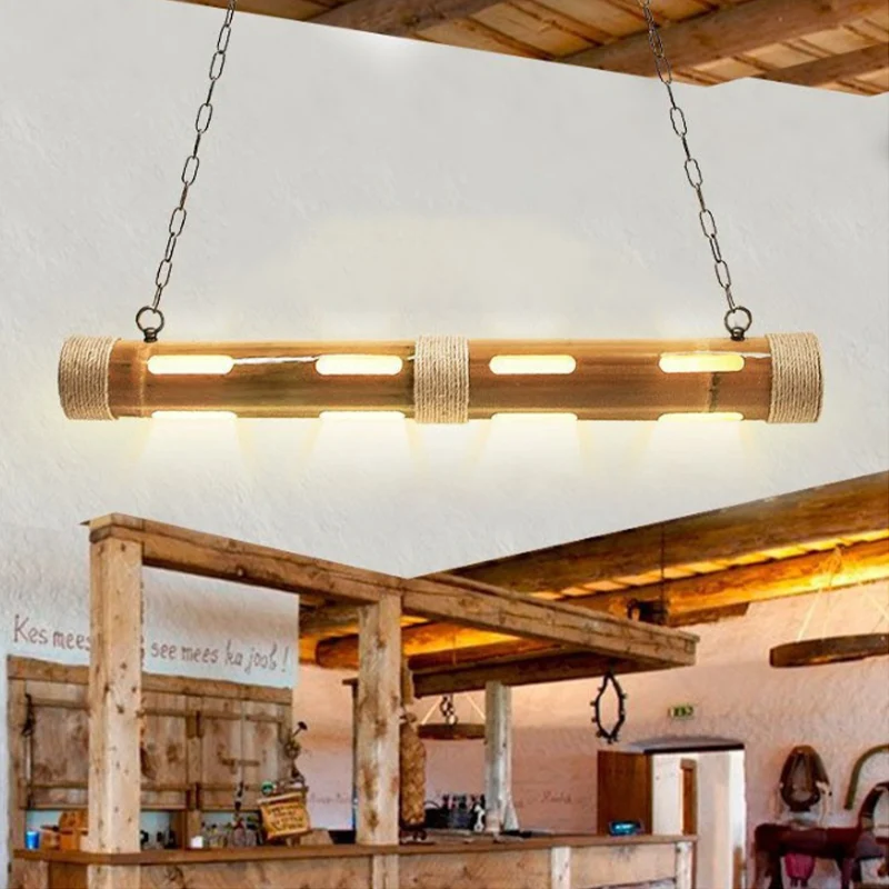Bistro Tube Shade Island Lights IJzeren vintage-stijl eilandarmaturen met één lamp beige Clearhalo