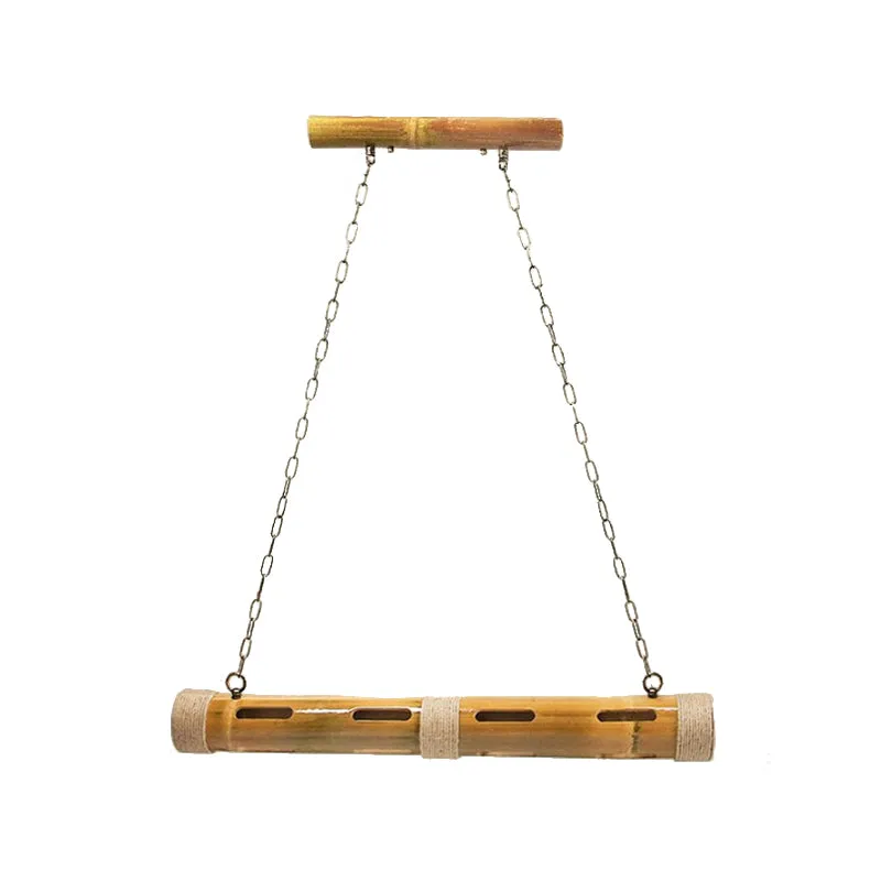 Bistro Tube Shade Island Lights IJzeren vintage-stijl eilandarmaturen met één lamp beige Clearhalo