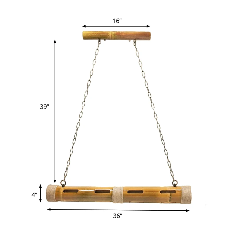 Bistro Tube Shade Island Lights IJzeren vintage-stijl eilandarmaturen met één lamp beige Clearhalo