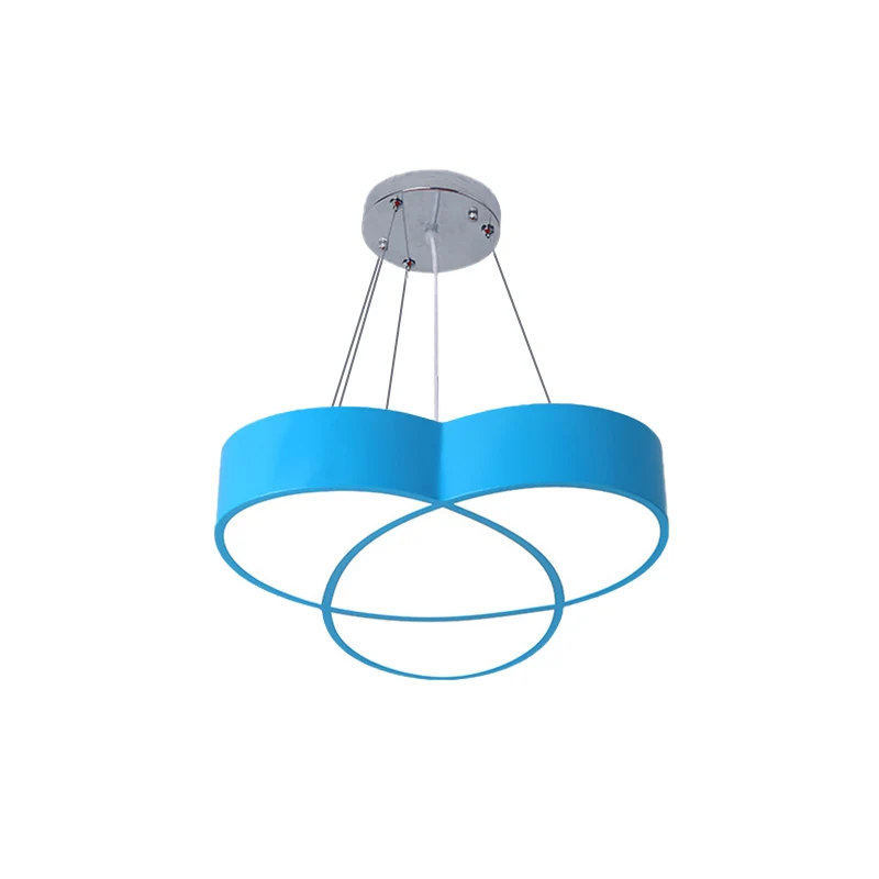 Bloemvorm hanglamp Creatieve metalen en acryl hanglamp voor verpleegkamer Clearhalo