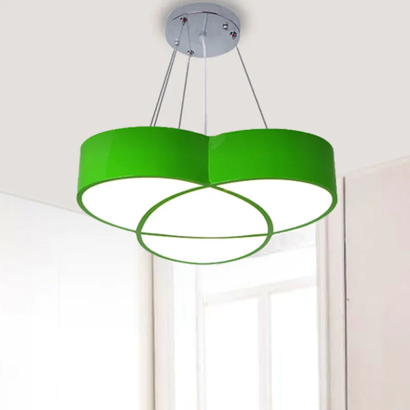 Bloemvorm hanglamp Creatieve metalen en acryl hanglamp voor verpleegkamer Clearhalo