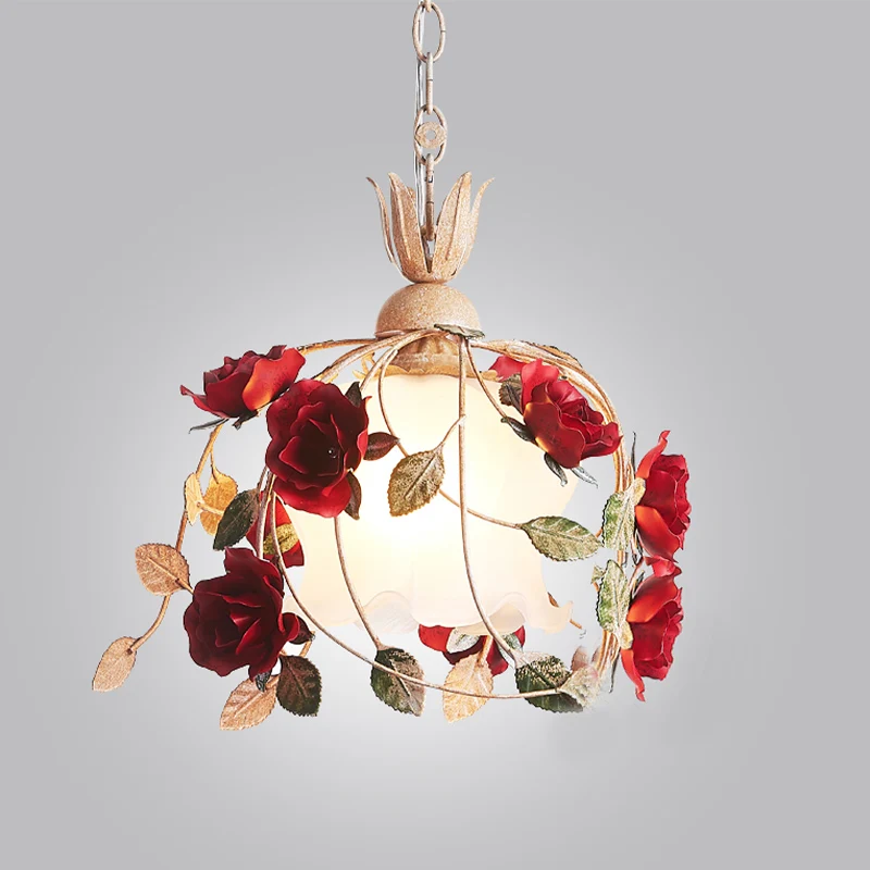 Blossom Wit Glazen Plafondlamp Koreaanse Tuin 1 Lamp Eetkamer Hanglamp, 12,5"/16" W Clearhalo