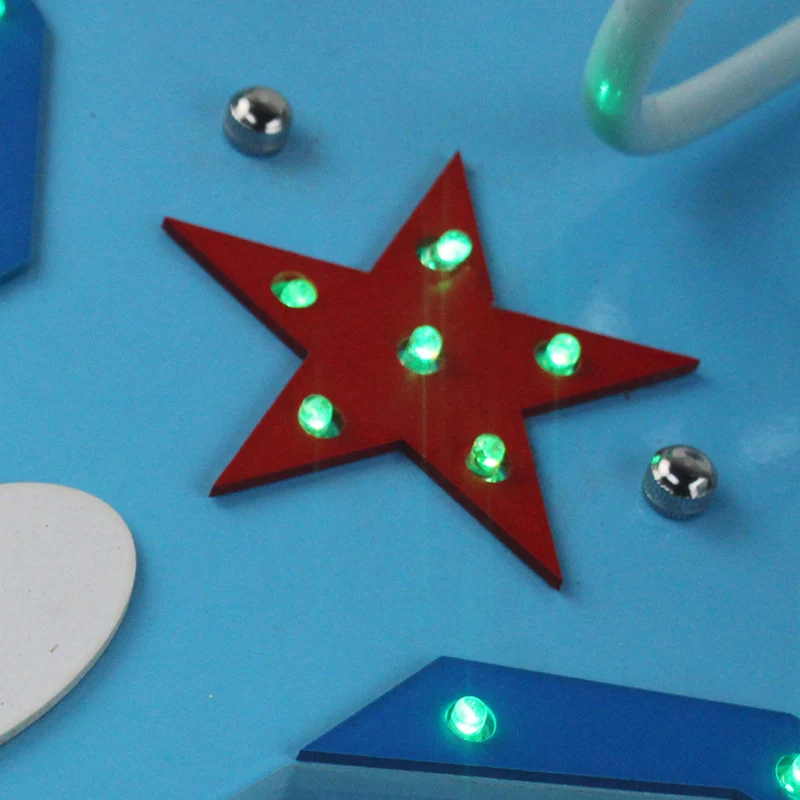 Blue Plane inbouwlamp Kid 3-lichts houten plafondlamp met ovale melkachtige glazen kap Clearhalo