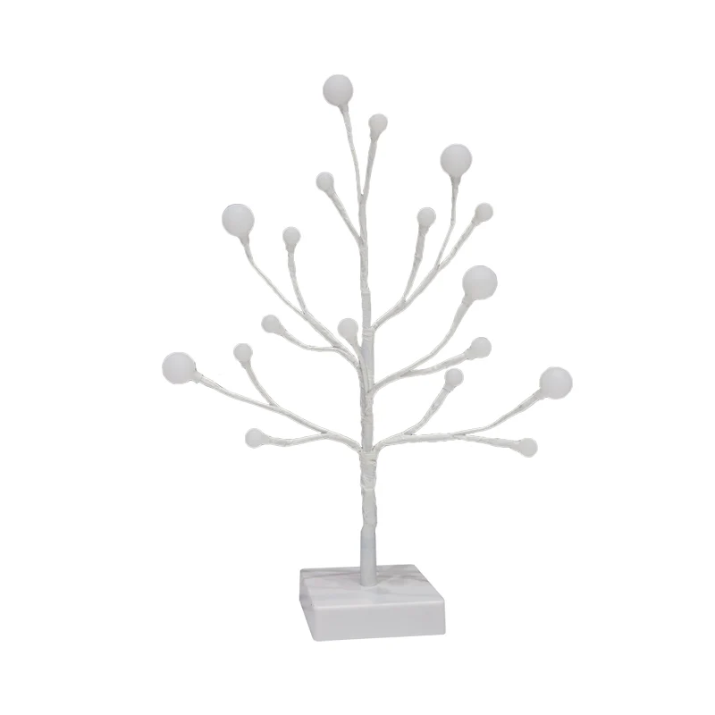 Branching nachttafellamp moderne kunststof woonkamer LED-nachtkastje licht wit Clearhalo
