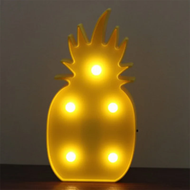 Cartoon kinderslaapkamer LED-tafellamp Plastic Art Decor Batterij Nachtkastje Verlichting Clearhalo