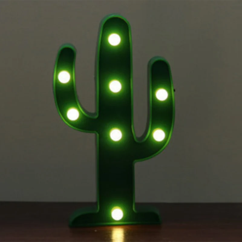 Cartoon kinderslaapkamer LED-tafellamp Plastic Art Decor Batterij Nachtkastje Verlichting Clearhalo