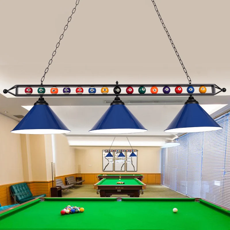 Conische kap biljartlamp industriële stijl metalen country club eilandlamp met opgerolde rand Clearhalo