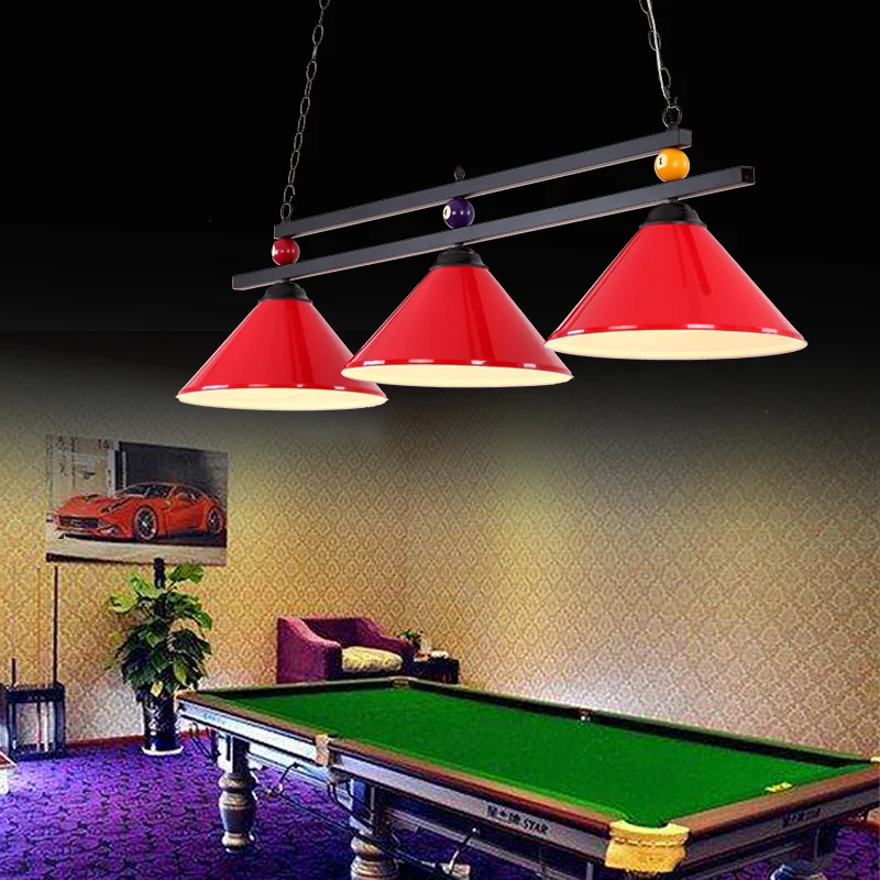 Conische metalen hangende eilandlamp Industriële biljartclub hanglamp Clearhalo