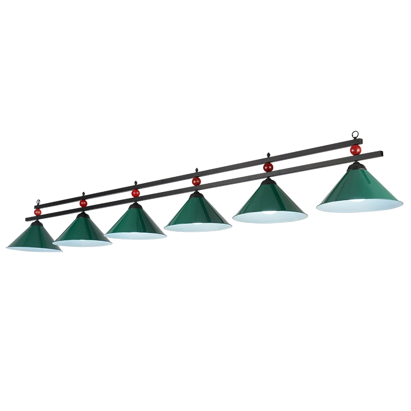 Conische metalen hangende eilandlamp Industriële biljartclub hanglamp Clearhalo