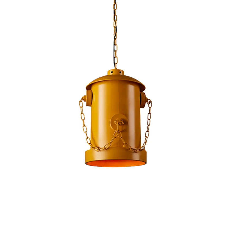 Creatieve brandkraan hanglamp metallic 1-lichts hanglamp voor restaurantbar Clearhalo