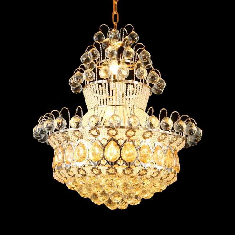 Creel Helder Kristallen Stands en Ballen Hanger Mid-Century 10 Lampen Eetkamer Kroonluchter Lamp Clearhalo