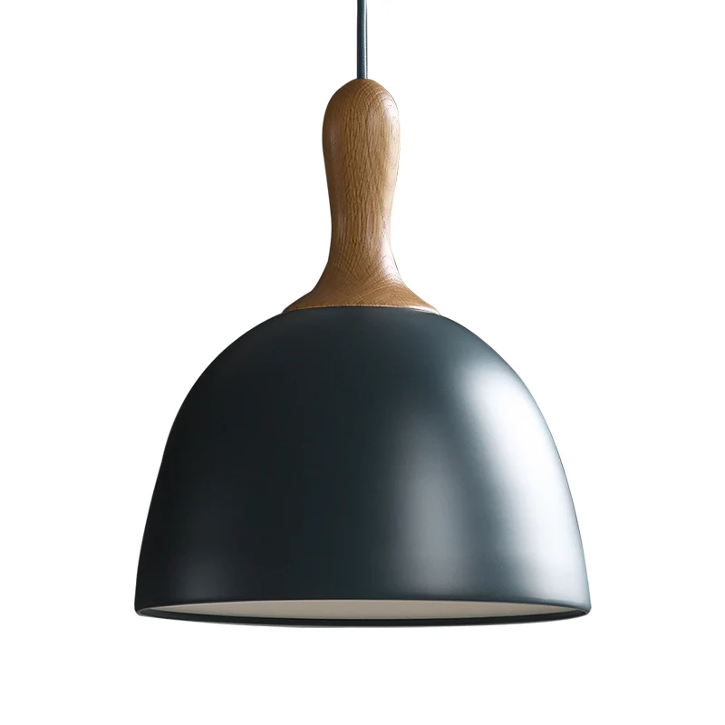 Dome metalen hanglamp moderne stijl 1 licht donker legergroene hanglamp Clearhalo