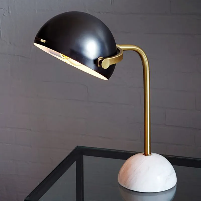 Dome Task Lighting Modernisme Metaal 1 kop Zwart leesboeklicht met gebogen arm Clearhalo