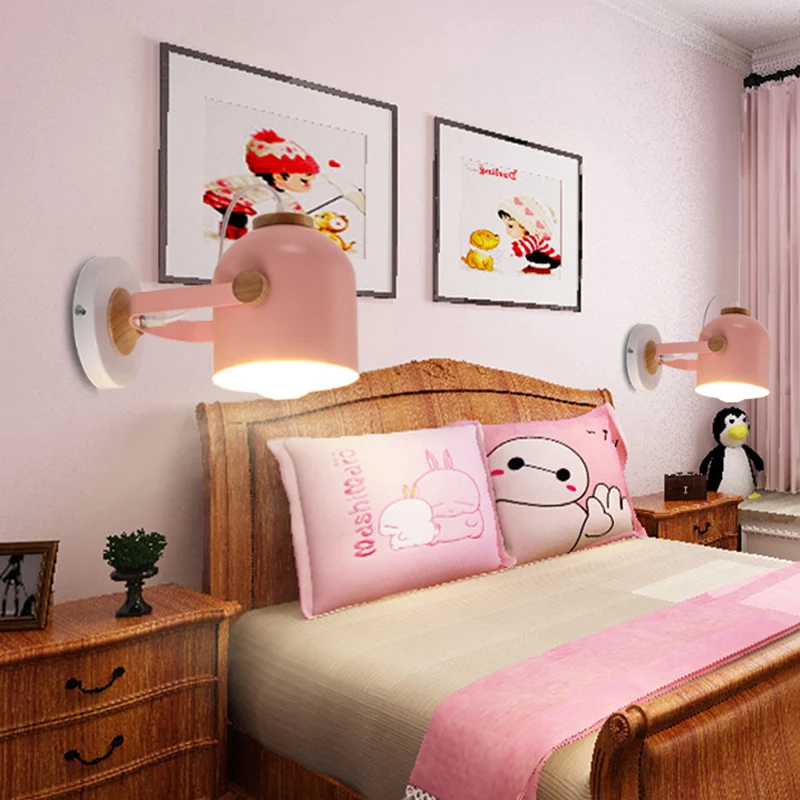 Draaibare gangbeker-plafondlamp Metaal Eén lamp Macaron Loft Snoepkleurig plafondarmatuur Clearhalo