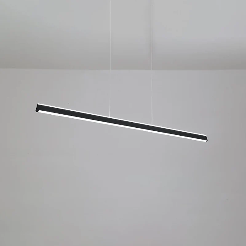 Driehoekige prismabalk hanglamp Eenvoudige aluminium eetkamer LED hangend eilandlicht Clearhalo