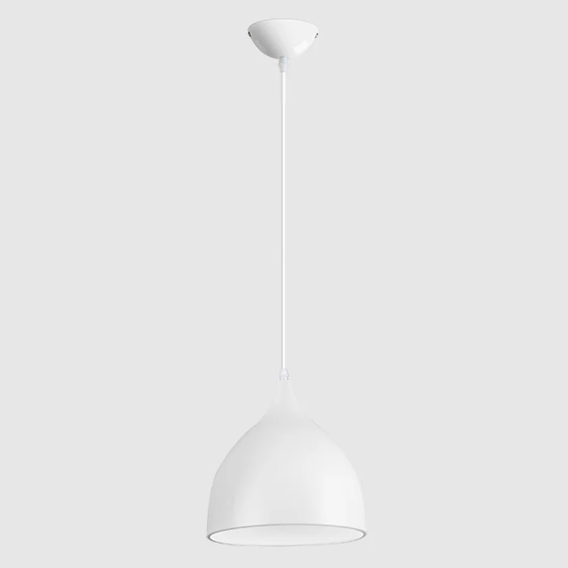 Droplet Restaurant Hanglamp Aluminium 1 Kop Macaron Stijlvolle hanglamp Clearhalo