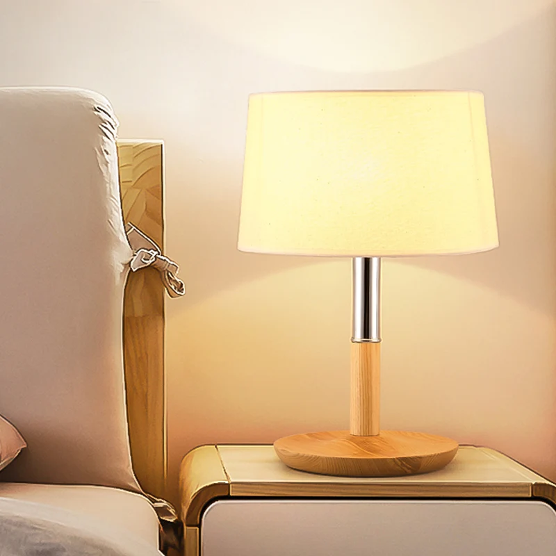 Drum Shade Taakverlichting Modernisme Stof 1 Lamp Leeslamp wit voor studeerkamer Clearhalo