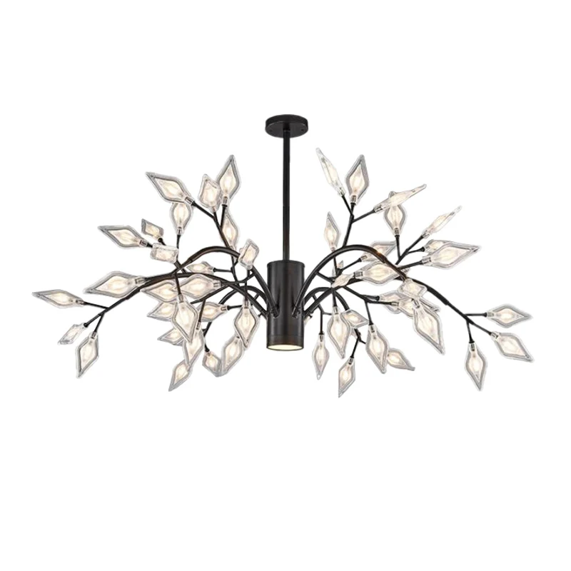 Eenvoud Firefly kroonluchter licht acryl woonkamer LED hanglamp Clearhalo
